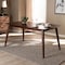 Baxton Studio Edna Mid-Century Walnut Finished Wood Dining Table 159-9549 - alternate 2